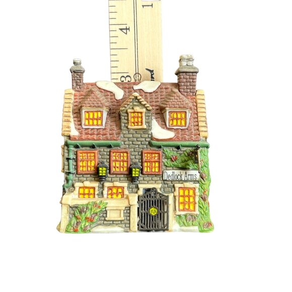 Department 56 Charles Dickens Heritage Dedlock Arms Ornament Collectors Edition - Picture 3 of 11